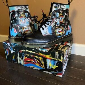 Dr. Martens Basquiat Art Boots